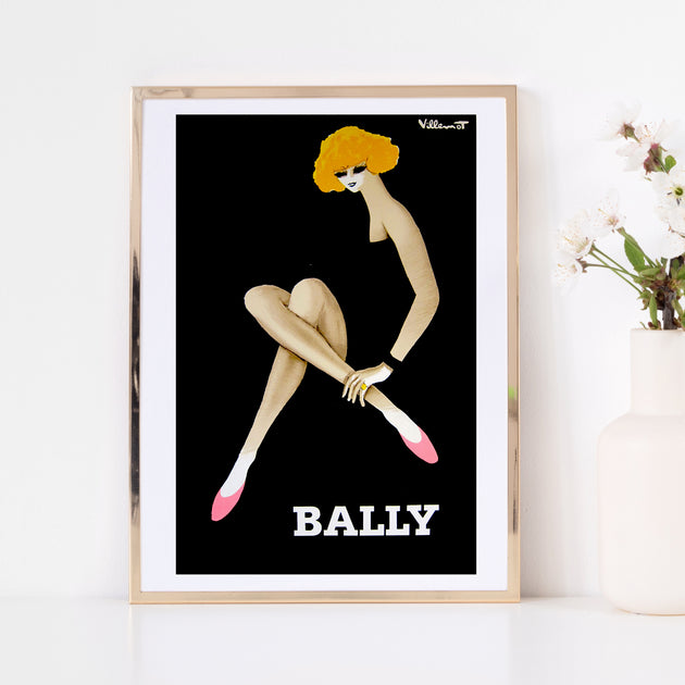 Bally By Villemot - Art Print – Art Prints