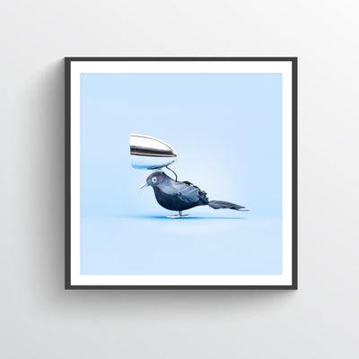 Noisy Bird - Art Print