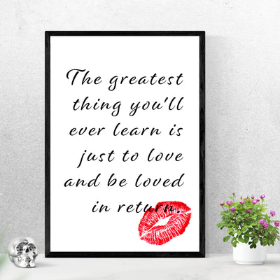 The Greatest Thing - Art Print
