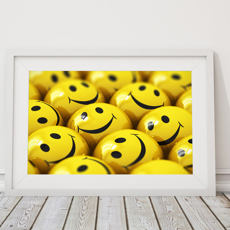 Yellow Smiles - Art Print